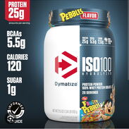 Proteína d gama alta Dymatize iso100 para ganancia muscular - Img 45345904