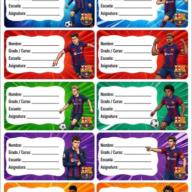 Portadas para la escuela para libros y libretas - 4/4