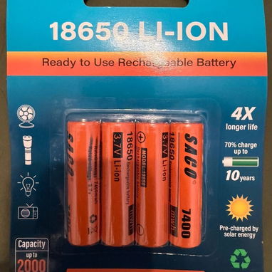 Batería de litio para los ventiladores recargables - Img 126964506