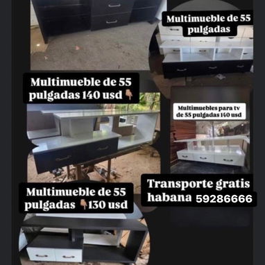 Si deseas tener un buen konfort en su hogar se venden varios mobiliarios todos nuevos y garantizado a transporte habana - Img 122132790