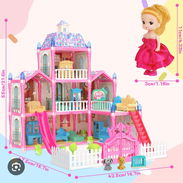 Casa de muñecas para niñas y niños - Img 57205681