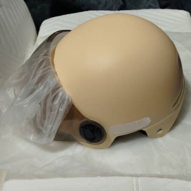 Cascos de moto semi integrales con pantalla de protección en 25 USD - Img 120509820