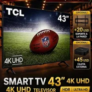 SMART TV TCL 43" Fire TV  Modelo 43F35  Precio  270 💵 - Img 55623805