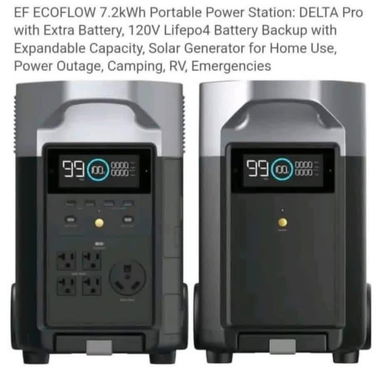 Estaciones Energéticas Ecoflow Deltas nuevas en sus cajas con su factura propiedad y garantía - Img 124561397