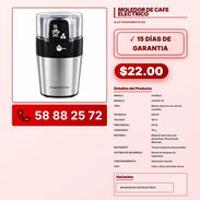MOLEDOR DE CAFE ELECTRICO VPT -0192 - Img 57843439