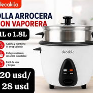 Olla Arrocera con Vaporera 1.0 Lts 5 tazas precio 20 USD 1.8 Lts 10 tazas precio 28 USD - Img 57151336