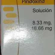 Meclizina/ Piridoxina suspensión, frasco con 15ml con su gotero vence mayo 26 - Img 47235396
