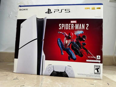 PlayStation 5 Slim Spiderman con 1 mando, nuevo en su caja - Img main-image