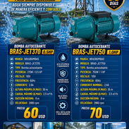 💧AUTOCEBANTE💧2 OFERTAS DE BOMBAS DE AGUA AUTOCEBANTE BLAS-JET 0.5 - 1 HP. 📲 54833699 - Img 55738373