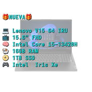 LAPTOP 🎁NUEVA🎁📦CAJA, Lenovo V15 G4 IRU (83CC002GUS), 15.6" FHD, Intel Core i5-13420H, 16GB RAM, Iris Xe, 1TB SSD - Img 56211769