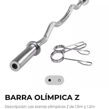 Barras olímpicas - 3/4