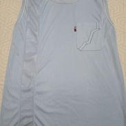 Camisetas desmangadas de hombre talla L azulitas - Img 56146606