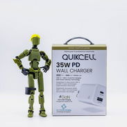 Cargador de Pared Quikcell 35W PD (USB-C + USB-A) - Img 55088996