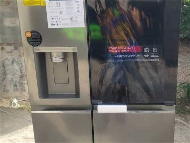 Refrigerador marca LG INTAWEN TOC TOC Side by side con dispensador de agua y hielo 🧊 nuevo en caja - Img main-image-45721250