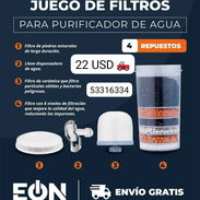 Juego de filtro para purificador de agua - Img 54837857
