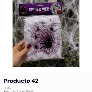 🕷️🎃 Combo de decoración Haloween 🧙‍♀️ Para barras, bares y cafeterías - 5/6