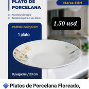 Platos De Porcelana - Img 58054513