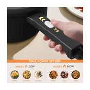 Olla eléctrica portátil DEZIN de 2 L antiadherente con potencia ajustable 8151 - Img 57351353