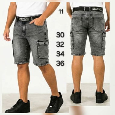 Shorts de mezclilla de hombre - 4/10