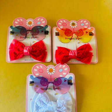 Juego de gafas de niña con hebilla - 3/4