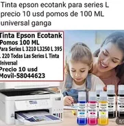 Tinta epson ecotank para series L - Img 50001589
