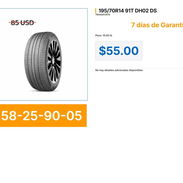 195/70R14 91T DH02 DS . - Img 57236352