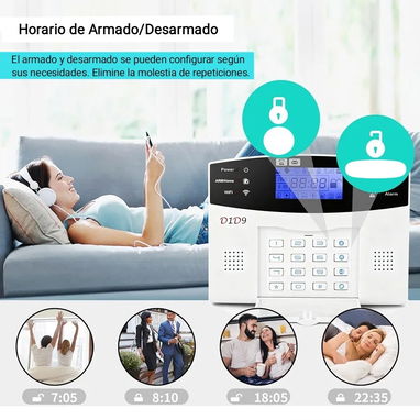 Sistema de Alarma Profesional D1D9 - Img 125696159