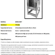 Horno eléctrico de panadería nuevo a estrenar Trifásico 10000 usd - Img 56474025