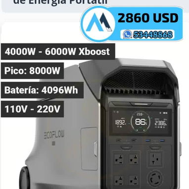 ❤️ESTACIONES DE ENERGÍA ECOFLOW ❤️ Primera Mano 🫱🏻 📌La Habana 🟢 wa.me/+5353448868 🟢 📲Llamar al 53448868📲 - Img 119388371