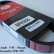 Correa de alternador 6PK 955 Marca Gates. - Img 48949942