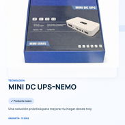 ✨ *MINI DC UPS‑NEMO* - Img 56519477