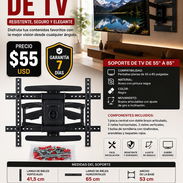 SOPORTE DE TV DE 55-85'' Nuevas en caja - Img 56740867