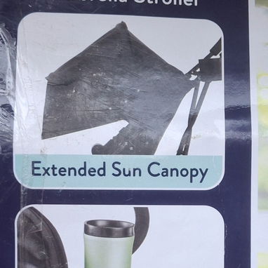 Se vende coche para bebé soporta hasta 40 lb y viene con toldo extendido y portavasos para padres. Está recomendado para - 4/4