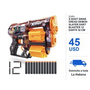 ZURU X-Shot Skins Dread Demon Slayer Dart Blaster 12 Darts 32 cm - Img 58468249