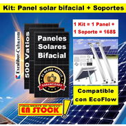 Panel Solar + Soporte - Img 58113145