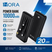 ✨ ¡BATERIA EXTRA ! ✨ 🔌POWERBANK 1HORA Carga de forma práctica y cómoda tu teléfono.📳 ✅ Capacidad: 10000 MaH ✅ Marca - Img 57408968