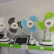 Ventilador Recargable JMD 12" | Batería Litio Alta Capacidad | 10-25h Autonomía. - Img 54435967