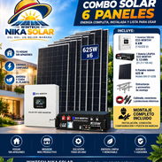 ☀️ KIT FOTOVOLTAICO COMPLETO – INSTALACIÓN INCLUIDA ⚡ Inversor híbrido ECO-WORTHY de 6 kW + batería LiFePO₄ de 5.12 kWh - Img 57757126