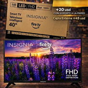 ➡️ SMART TV INSIGNIA 40" Modelo  NS40 FireTv . Precio.     225💵  Con cajita externa 300 💵 Soporte a la pared  20 💵 1 - Img 55066951
