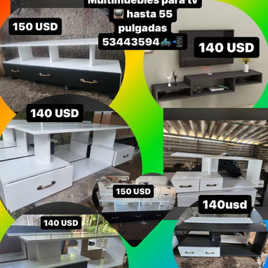 Se venden mobiliarios disponibles nuevos y garantizados para amueblar y embellecer su hogar - Img 123575222