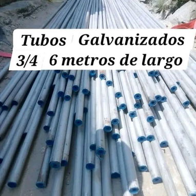 Tubos galvanizado y de hierros, tejas, cerca perle, purles. - Img 122789136