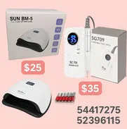 Lampara Led y Máquina para las uñas - Img 49983917