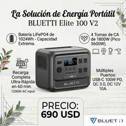 Ecoflow Bluetti Elite 100 V2 1800w 1024 Wh - Img 55516133