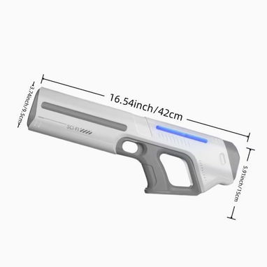 Pistola de Agua Eléctrica Estilo Rifle - 4/6