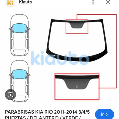 Parabrisas delantero Kia 2011-2014 3/4/5 puertas - Img 121689778
