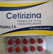 Cetirizina tab, 10 mg, importado - Img 45784698