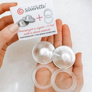 **PEZONERAS SILVERETTE Las tazas de lactancia de plata originales 925** - Img 56568002