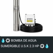 💧⚙️ BOMBA DE AGUA SUMERGIBLE U.S.K 2.3 HP ⚙️💧 - Img 55544188