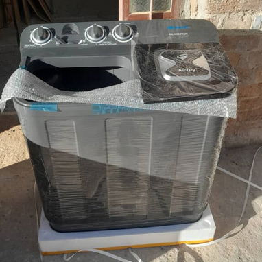 Lavadora Semiautomática 7kg color negro marca MILEXUS Precio $175 USD Transporte Adicional Garantía 1 mes - Img 114698518