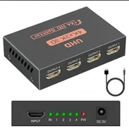 Spliters hdmi 1 entrada 4 salidas 4k FULLHD - Img 56474661